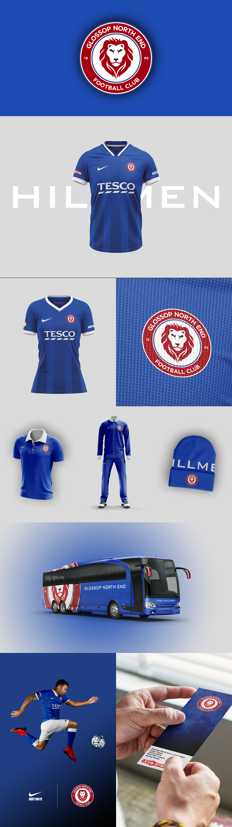 Glossop North End Rebrand